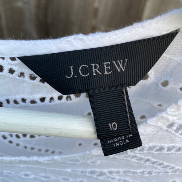 Jcrew zigzag eyelet shell tank top - Picture 6 of 6